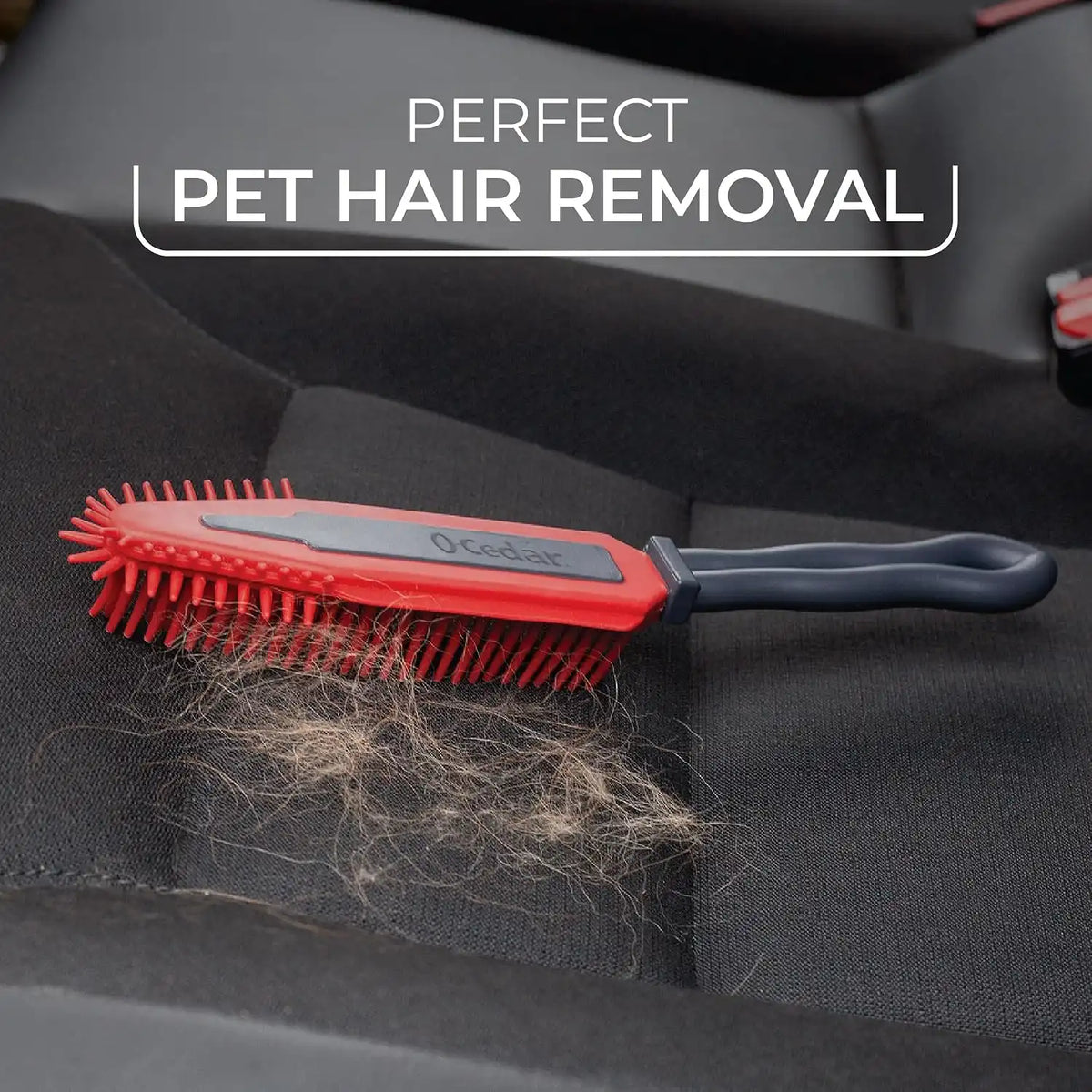 O-Cedar Pet Pro Hair Remover | Electrostatic Pet Hair Removal Brush for Furniture & Carpets | Reusable & Rinse Clean | No Sticky Sheets or Refills